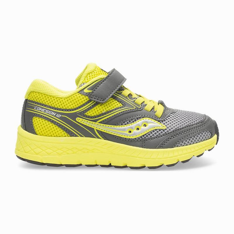 Sneakers Saucony Cohesion 12 A/C Bambino Grigie Saldi MG6579JL